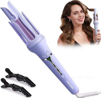 Hair Curler, 32mm Automatic Curling Iron, 3 Adjustable Temperatures And 2 Timer Reminders, Automatic Curling Iron For Long Hair, Double Anti-scald Function, Australian Specification Plug, Suitable For Everyone